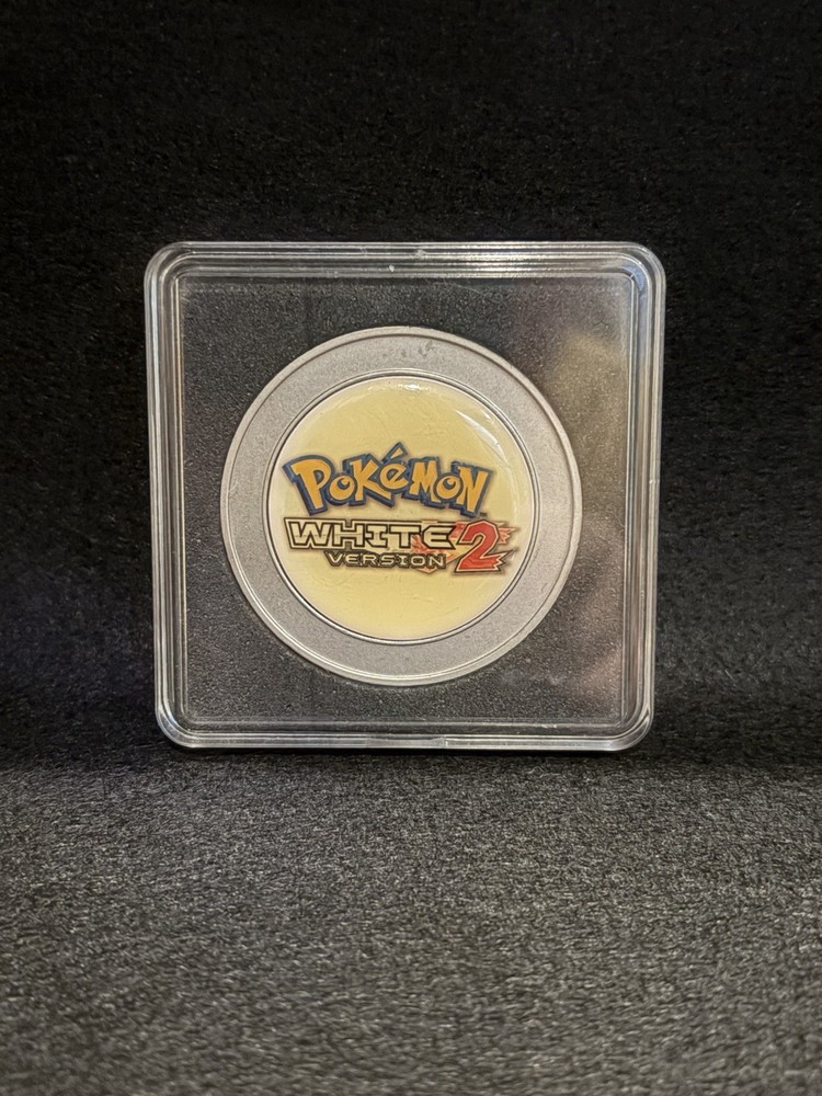 Nintendo Ds Pokémon White Version 2 Commemorative Coin GameStop NM