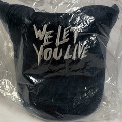 The Last of Us “We Let You Live” Black Embroidered Adjustable Hat Cap