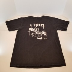 Gears Of War 3 I Prefer Beast Mode T-Shirt Black w/white letters Without Tags.