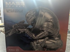 Mass Effect Garrus Silver Edition Statue Polyresin Figure – 688/1200 – SOLD OUT