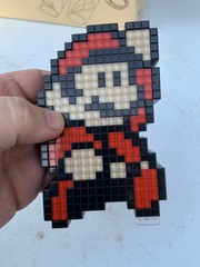 Super Mario Brothers 3 Pixel Pals Mario 001 Light Up Figure Nintendo PDP 2017