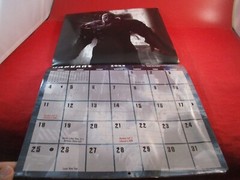 Resident Evil 2008 Promotional Calendar w/ Unused Sticker Sheet by Prima Games