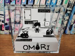 Omori White Space Handmade Diorama – Omori Retro Gaming Cube – Fanart
