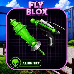 Murder Mystery 2 (MM2) Alien Set – Alienbeam + Raygun