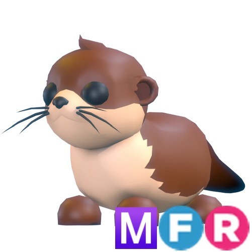 Mega Neon Fly Ride River Otter | Adopt Right Now