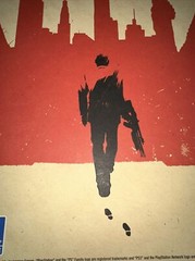 Olly Moss Litho Print Resistance 3 Poster Sony Insomniac 28”x22” Rare Embossed
