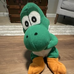 Nintendo 64 Yoshi Beanbag Plush Doll, Surface Washable, 1997