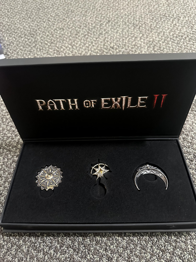PAX West 2025 Path of Exile 2 PoE2 Pin Set Boss Rush Challenge