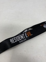 Resident Evil Biohazard Lanyard Promo Item Unused Authentic Ships Fast