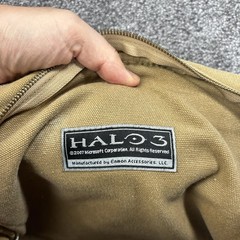 Halo 3 2007 UNSC Microsoft XBOX Tan Limited Edition Canvas Messenger Bag