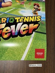 Mario Tennis Fever Switch 2 Promo Poster – Nintendo NY Exclusive Promotional