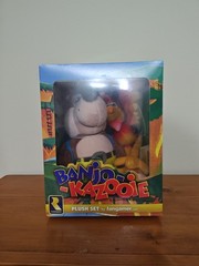 New In Box Rare By Fangamer Banjo-Kazooie Plush Set Rareware Nintendo 64