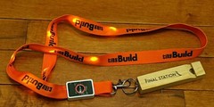 PAX West Tiny Build Light Up + Whistle Final Station Lanyard