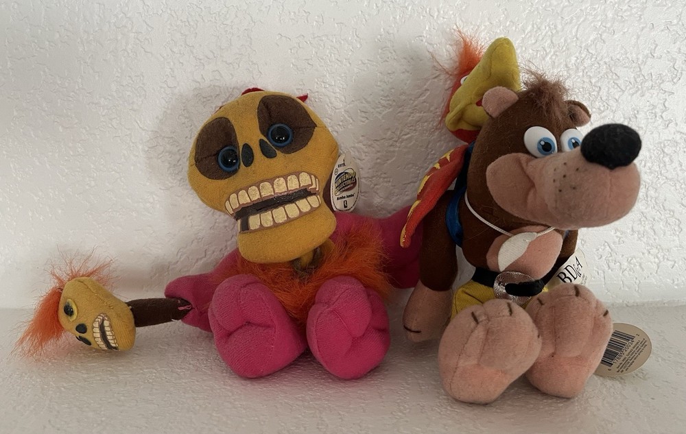 Banjo Kazooie Mumbo Jumbo Plush Toy Nintendo 64 BD&A Vintage Preowned W/Tags