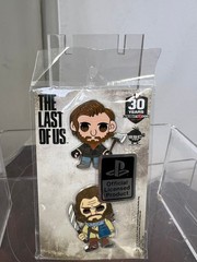 The Last of Us Bill & David Pin Set 1.5″ Official PS4 PlayStation Ellie Edition