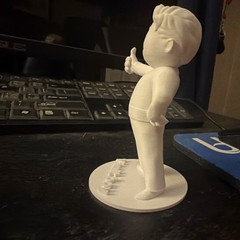 Vault Boy statue collectible figure,3D printed unpainted