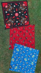 Fallout Dogmeat Nuka Cola Vault Boy Pet Bandana Set Medium Size NEW