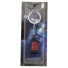 Doctor Who 1.5″ Keychain Vinyl Action Figure – RED DALEK New (TV Series)