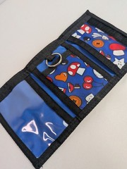 Avon Super Mario Bros. Lenticular Hologram Wallet Nintendo NES Trifold 1990’s