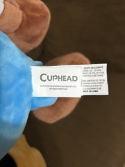 Cuphead ~ Blue Mugman Fiesta Plush 2020 ~ New Without Tags