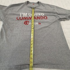 GEARS OF WAR 3 I’m Going Commando T-Shirt Gray 2011 Game Stop SIZE X-LARGE