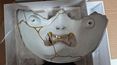 Ghost of Yotei Collector’s Edition Mask, Base Stand & Box ONLY NEW