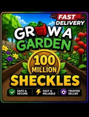🪴Grow a Garden 2 | 100,000,000 Sheckles | 100 Million | GAG2 Fast & Easy