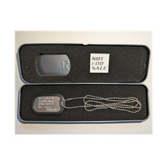 USA SELLER Halo Combat Evolved SPARTAN-II Dog Tag TIn Chain Paper Japan 2002