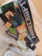 JINX Mojang Minecraft Calico Cat Plush Doll Official Merchandise 7″ -New tag