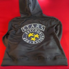Resident Evil STARS Hoodie Raccoon Police Pullover Y2K Biohazard XXL US44 Japan