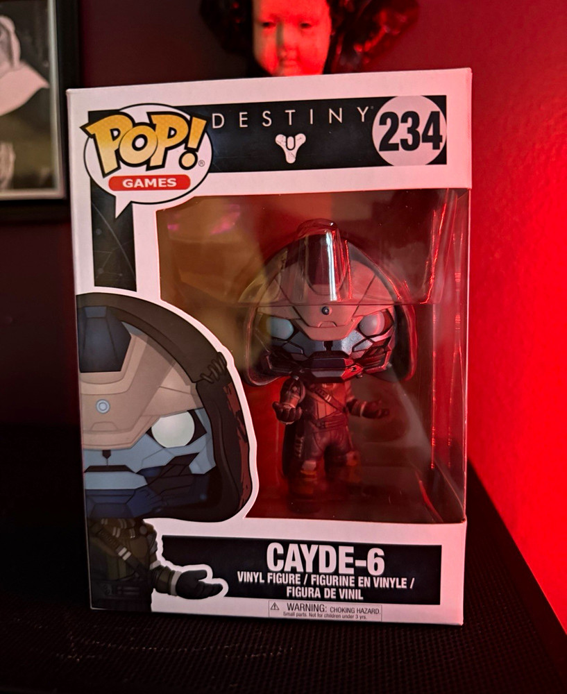 Funko Pop! Games Destiny Cayde-6 Vinyl Figure #234 Boxed 2016