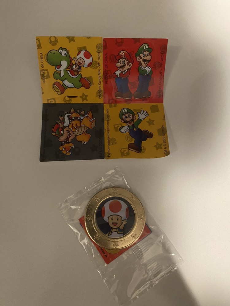 NEW SEALED – SUPER MARIO 2020 WONDERBALL COIN