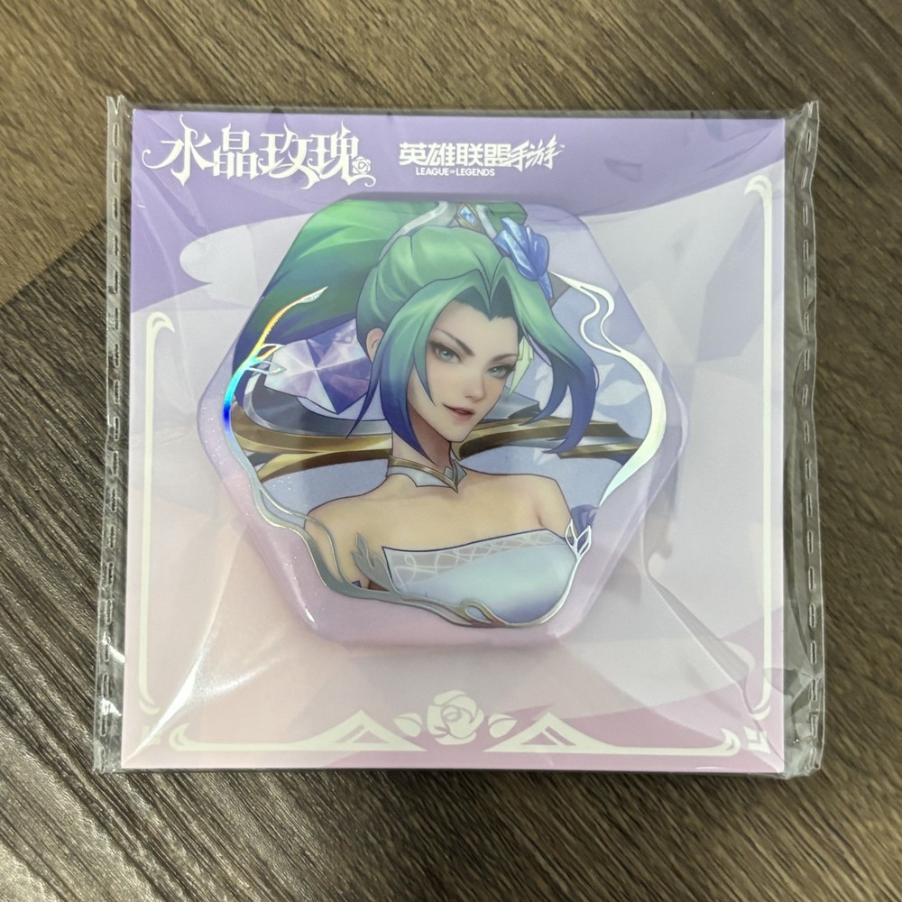 League of Legends Wild Rift Crystal Rose Akali Pin Badge Riot Games