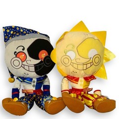 NWT Funko FNAF Daycare Attendants Sun & Moon Plush Dolls Jumbo Size-22”