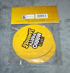 Super Mario Party Jamboree Party Coasters Set of 8 – My Nintendo Switch Reward