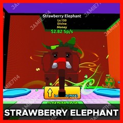 ✅STRAWBERRY ELEPHANT 🔥2.82 SP/S 🌊ESCAPE TSUNAMI FOR BRAINROTS‼️FAST & EASY ‼️