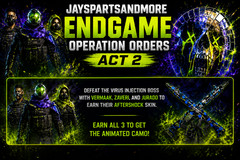 Operation Broken Mirror Operators Neon Gallows Camo Service BO7 Endgame ACT 2