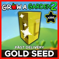 🪴Grow a Garden 2 | Gold Seed x250 | GAG2 Fast & Easy