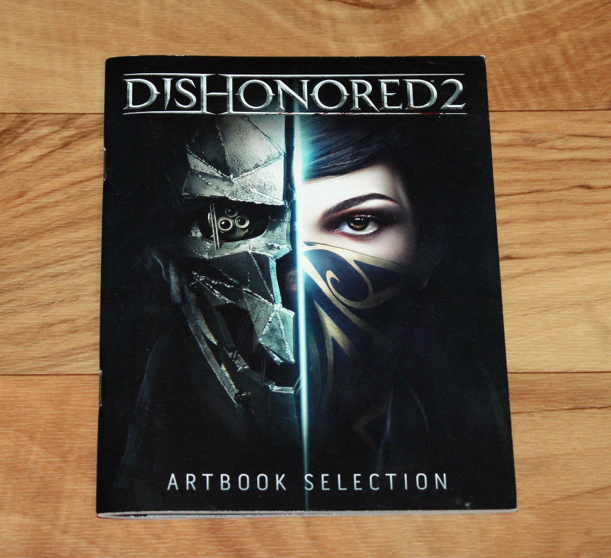 Dishonored 2 Artbook Selection Art Book rare Promo Collectible Xbox One PS4