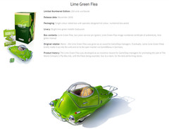 Fallout Lime Green Fusion Flea 1:18 Die Cast Replica Limited Edition #163/250