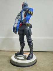 Blizzard Overwatch Soldier 76 Collectible Statue, Unique Color Paint