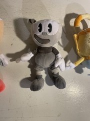 Funko Cuphead Plush Lot Of 3 Legendary Chalice Puppet & Black And White Cuphead