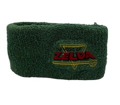 Vintage Nintendo The Legend of Zelda Link Green Wristband / Sweatband Authentic