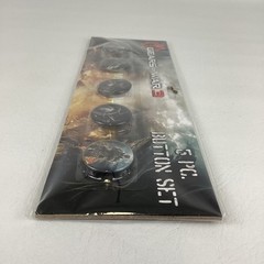 Gears Of War 3 Video Game 5 Button Set 2011 Epic Neca Collectible Pins New
