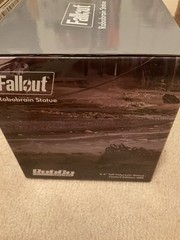 Fallout Robobrain Regular Silver Polyresin Statue Figure RB-3928 COA #600 NEW