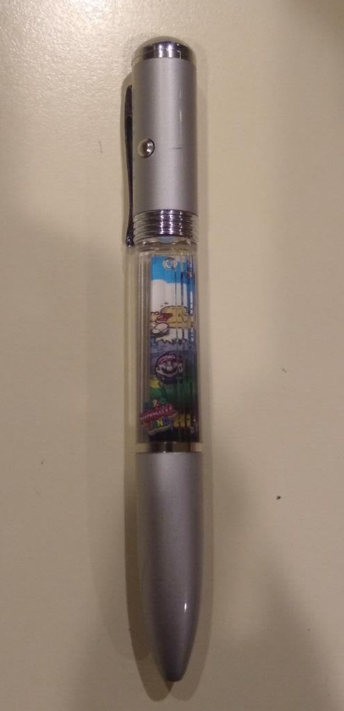 2004 Nintendo Game Boy Advance ~Mario Pinball Land Promo Light-up Pen~..WORKS..
