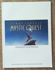 Final Fantasy Mystic Quest 1992 SNES Super Nintendo Strategy Guidebook