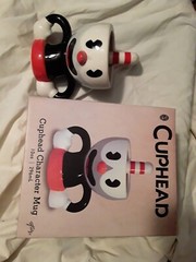 Cuphead Gamestop Exclusive Just Funky Character Mug Original Box Bust Statue