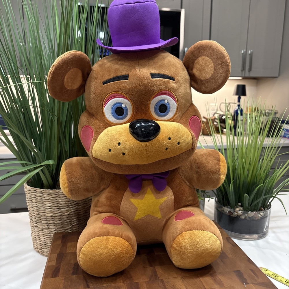 2021 Five Nights At Freddy’s 19″ Funko Plush Freddy Fazbear Stuffed Animal FNAF