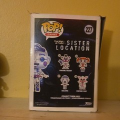 boxed damaged Funko Pop! Games Ballora #227 Boxed Sister Location 2017